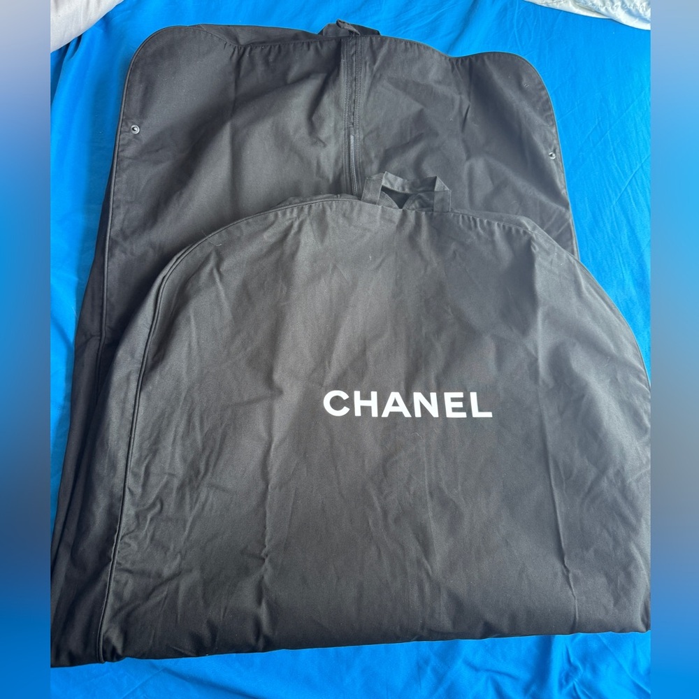 Chanel Black Garment Travel Bag 50” x 23" x 4"